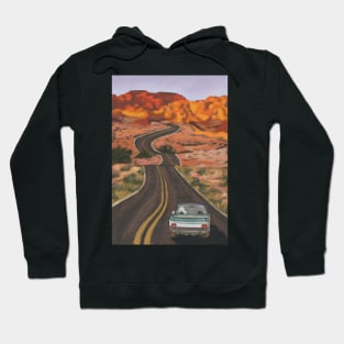 Ghostie on a Road Trip Among the Canyons Hoodie